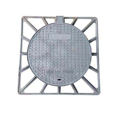 BS EN124 Vỏ lỗ cống sắt đúc GGG500-7 với khung cho xây dựng