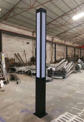Đường chiếu sáng trang trí ngoài trời Cast Aluminium Màu tùy chỉnh cho hình vuông